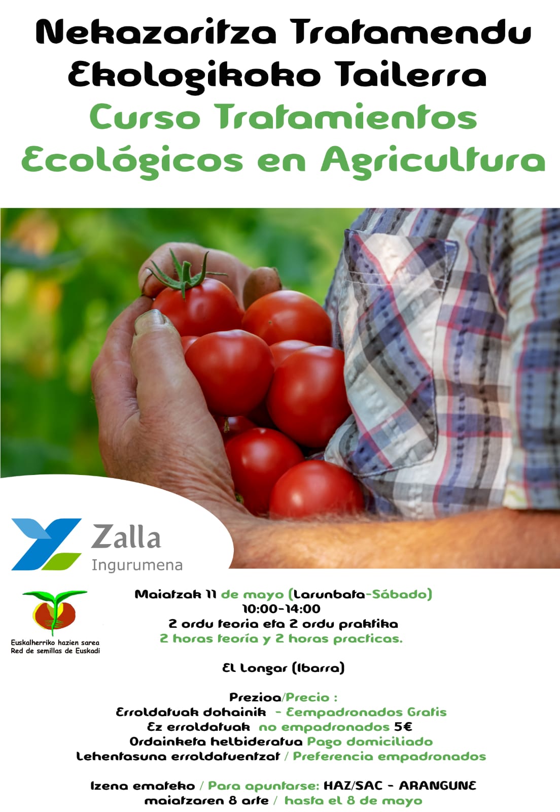 Curso de Tratamientos Ecológicos en Agricultura